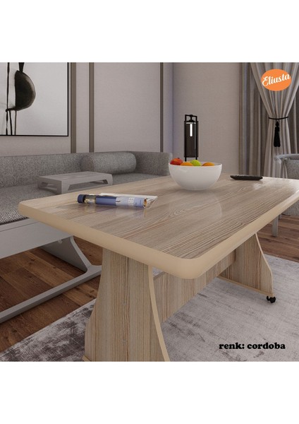 Mdf Orta Sehpa Tekerlekli Masa Mutfak Masası indirimleri