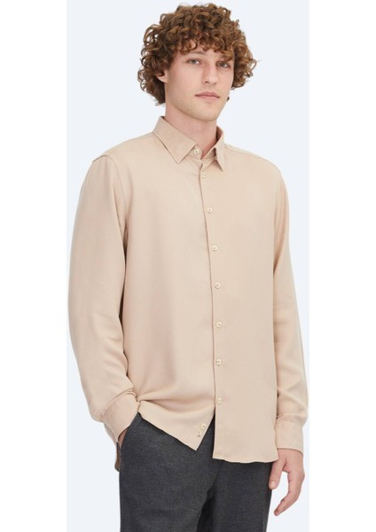 Somon Regular Fit Dokuma Casual Gömlek