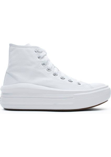 Chuck Taylor All Star Move Platform Hi Kadın Beyaz Sneaker.102 indirimleri