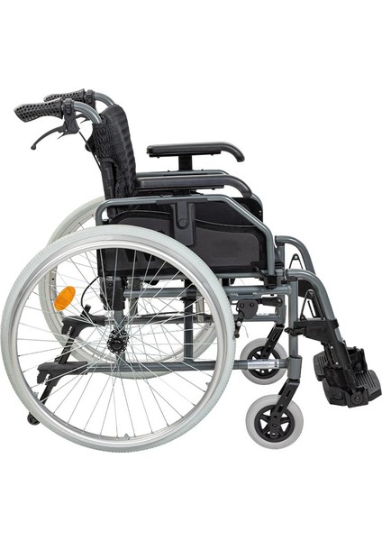 Hafif Manuel Tekerlekli Sandalye | Geniş Oturum ve Hızlı Taşınabilirlik G637 fırsatları
