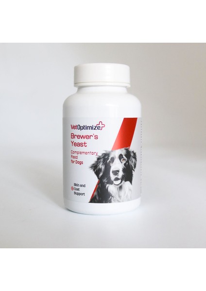 Brewer's Yeast Büyük Irk Köpekler Için Deri ve Tüy Desteği (45 Tablet)