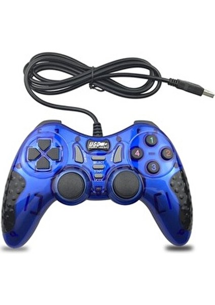 PL-2585 USB Joystick Oyun Kolu PC Uyumlu Ergonomik Tasarım ve Yüksek Hassasiyetli