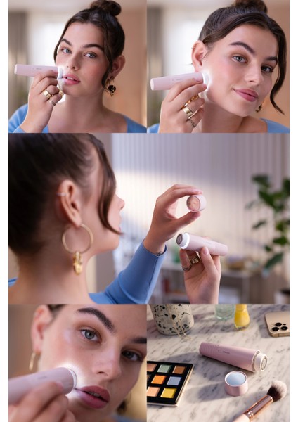 Marathon Ultimate Toz Torbasız Elektrikli Süpürge | Evcil Hayvan Tüylerine Etkili | Yüksek Emiş Gücü ve Gelişmiş Filtreleme + Philips Mini Yüz Tüy Temizleyici BRR454