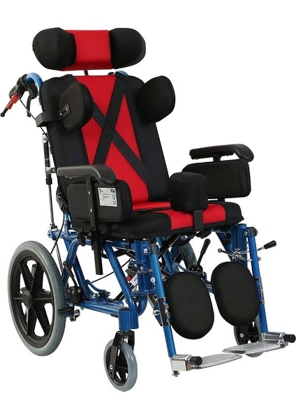 Pediatrik Tekerlekli Sandalye | Hafif Alüminyum Gövde ve Ergonomik Tasarım G458C