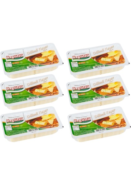 Dilimli Kaşar Peyniri 400 gr x 6 Adet