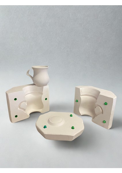 9 cm Sümbül Kupa Alçı Kalıbı - Sümbül Kupa - Sanatsal Seri fiyatları