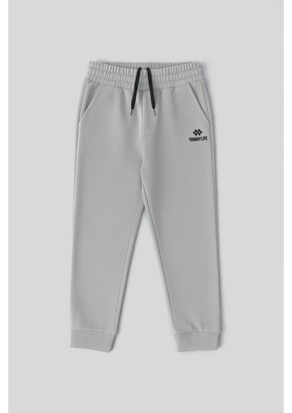 Taş Standart Fit Manşetli Ince Erkek Çocuk Eşofman Alt - 11205