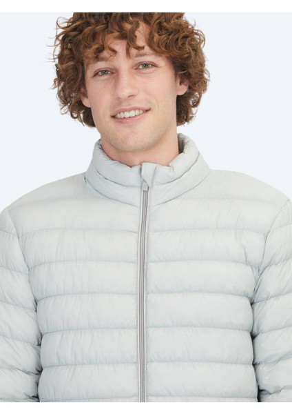 Taş Regular Fit Dik Yaka Casual Dokuma Mont fırsatları