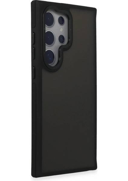 Samsung Galaxy S24 Ultra Hybrid Shield Silikon Kılıf – Esnek, Hafif & Şık Koruyucu Kapak - Siyah fiyatları