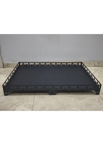 FS-105-A Alev Desenli Lazer Kesim Soba Altlığı (60*90) modelleri