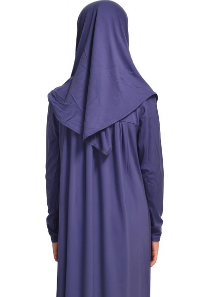 Kendinden Başörtülü Çocuk Penye Namaz Elbisesi – 9-10-11 YAŞ/110 Cm| Kız Çocuk Için Namaz Kıyafeti fiyatları