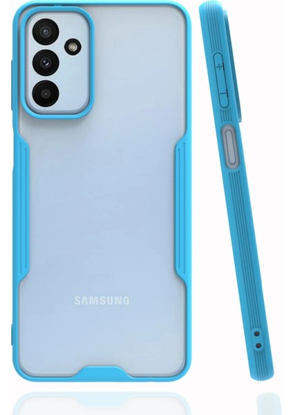 Samsung Galaxy M23 Kılıf Platin Soft - Mavi fiyatları