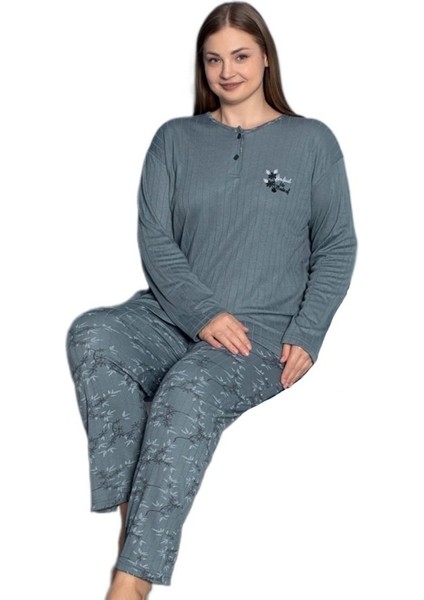 Rahatlatan Pijama Seti Kışlık Büyük Beden Kadın Pijama Takımı 3xl/6xl fiyatları