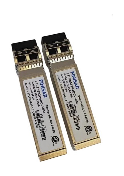 Fınısar FTLF8532P4BCV-EM 32G 850NM 300M SFP28 Fc Optical Transceiver 32GFC Fibre Channel