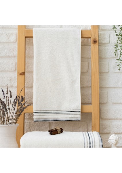 Home Rosy Armürlü Havlu 50X90 cm 1 Parça-Krem modelleri