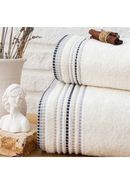 Home Rosy Armürlü Havlu 50X90 cm 1 Parça-Krem fırsatları