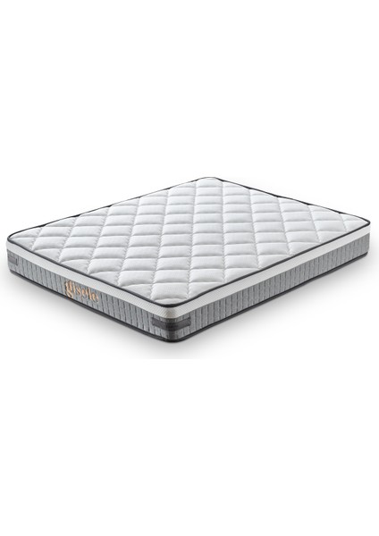 Gisele Modeli Çift Kişilik Pedli Paket Yaylı Full Ortopedik Antibakteriyel Yatak