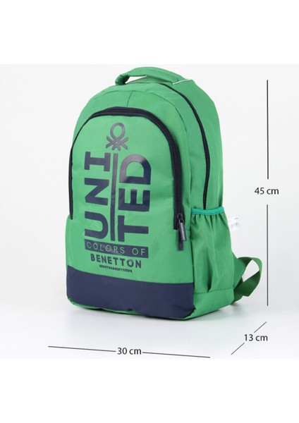 Okul Çantası Tek ve Tablet Bölmeli Sırt Destekli Unisex 45x30x13cm