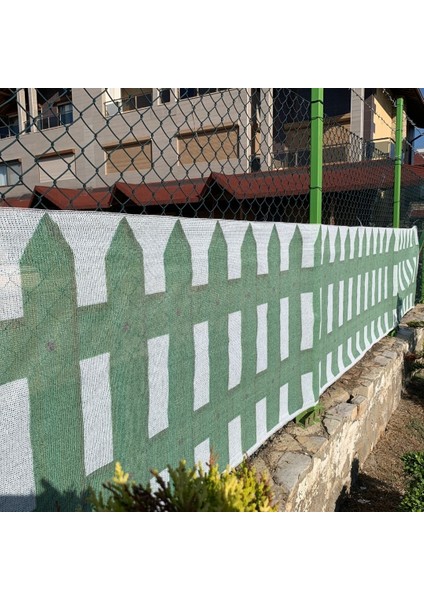 Baskılı Balkon Çit Filesi 1m x 5m Model A - Cırt Kelepçe Hediyeli fırsatları