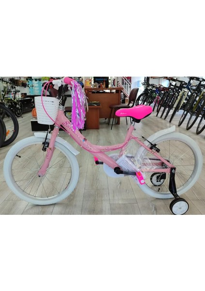 Cherry 20 Jant Pudra Pembe Kız Çocuk Bisikleti
