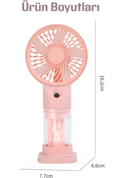 Su Püskürtmeli Serinletici Sprey El Fanı (Mavi/pembe/yeşil) fiyatları