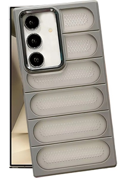 Samsung Galaxy S24 Forcex Kapak – Darbeye Dayanıklı & Havalı - Titan Gri fırsatları