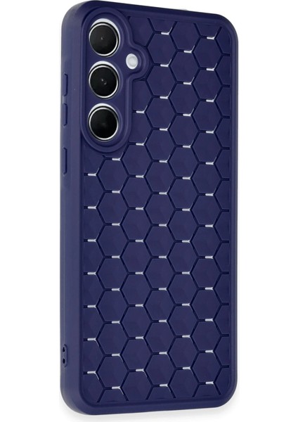 Samsung Galaxy A35 5g Granex Kapak – Darbe Emici, Maskülen & Desenli - Lacivert indirimleri