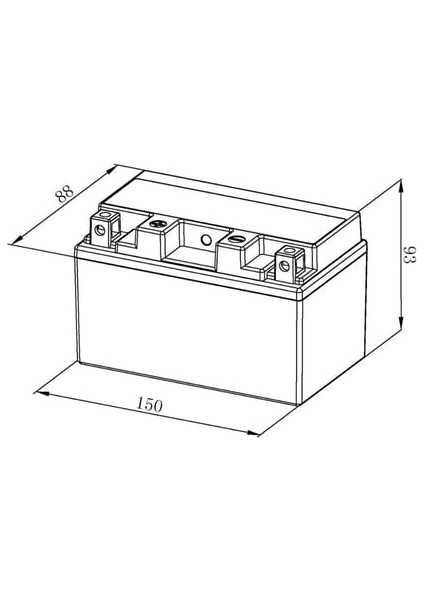 M6011 Honda Cbr 650F Abs YTZ10S Motosiklet Akü Bosch YTZ10S modelleri