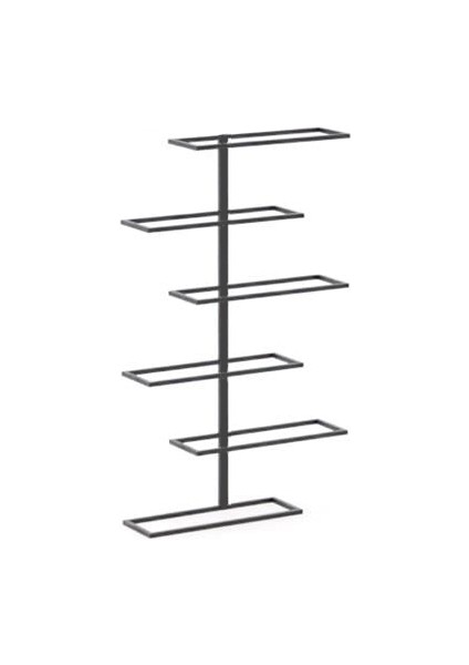 - Modern Metal Şarap Rafı - Duvara Monte 6 Şişelik Şaraplık - Minimalist Ev Bar Dekoru fiyatları