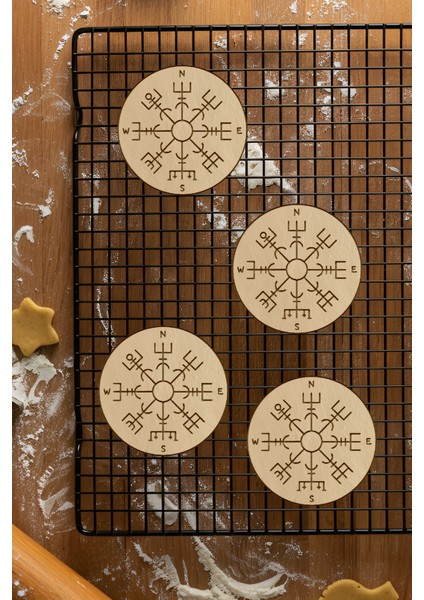 Viking Kurabiye Kalıbı, Hamur Şekillendirici, Bisküvi Kalıbı, Kolay Kesim Ucu fiyatları