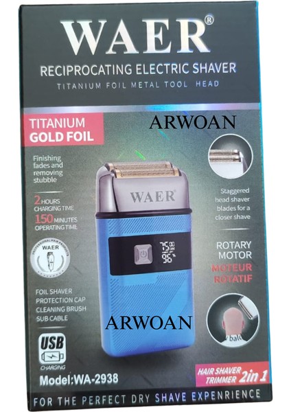 Dijital Ekranlı Günlük Yanak Tıraş Makinesi