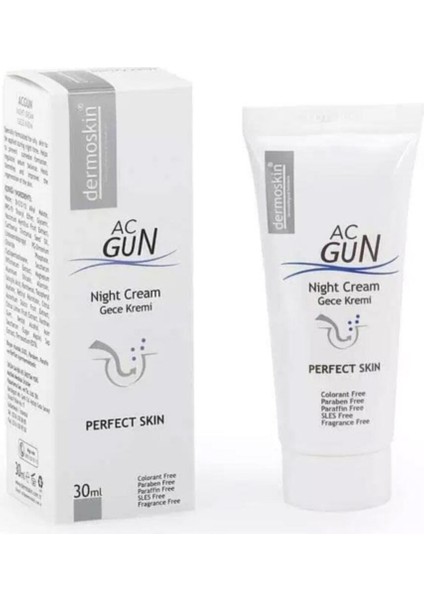Acnegun Gece Kremi 30 ml