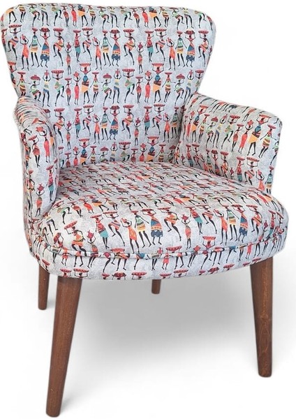 Çay Seti Koltuk Berjer - Tekli Koltuk - Cafe, Ofis, Balkon, Kafe, Bahçe Mobilyası - Dijital Baskı fiyatları