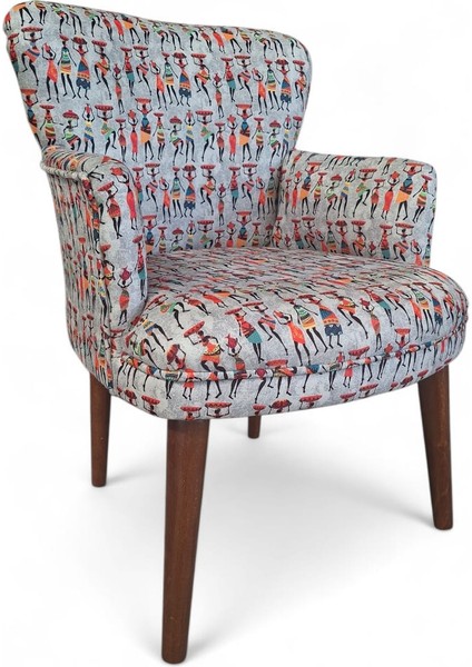 Çay Seti Koltuk Berjer - Tekli Koltuk - Cafe, Ofis, Balkon, Kafe, Bahçe Mobilyası - Dijital Baskı fırsatları