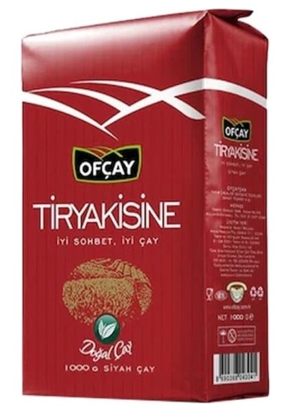 Tiryakisine Çay - Yoğun Aromalı Geleneksel Siyah Çay fiyatları