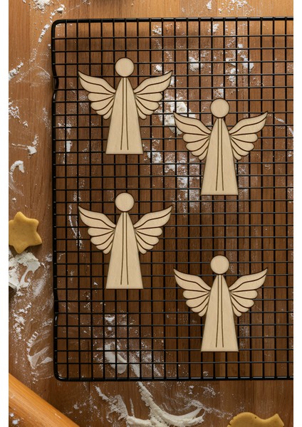 Melek Kurabiye Kalıbı, Hamur Şekillendirici, Bisküvi Kalıbı, Kolay Kesim Ucu fiyatları