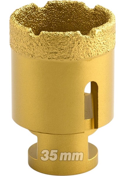 Granit Mermer Seramik Fayans 35 mm Için Elmas Kaplı Delme Ucu Matkap Uyumlu Yüksek Kaliteli Kesici