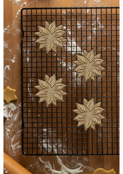 Çiçek Kurabiye Kalıbı, Hamur Şekillendirici, Bisküvi Kalıbı, Kolay Kesim Ucu fiyatları