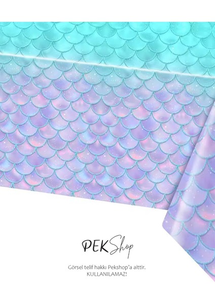 Deniz Kızı Konsept Masa Örtüsü Deniz Kızı Konsept Doğum Günü Masa Örtüsü fiyatları