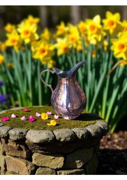 - El Yapımı 2 Litre Içi Kalaylı El Dövmesi Bakır Sürahi – Geleneksel Usta Işçiliği, Sağlıklı ve Şık Sofra Sunumları Için Özel Tasarım Bakır Ürün fırsatları