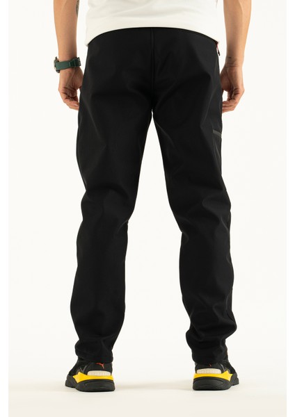 Erkek Softshell Pantolon Su İtici Polar Astar İle Rüzgar Geçirmez Tasarım 4 Cepli fırsatları