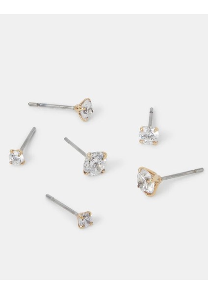 Z Taşlı Kolye x 3 Altın Kaplama