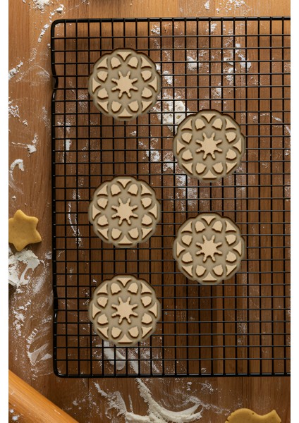 Çiçek Kurabiye Kalıbı, Hamur Şekillendirici, Bisküvi Kalıbı, Kolay Kesim Ucu fiyatları