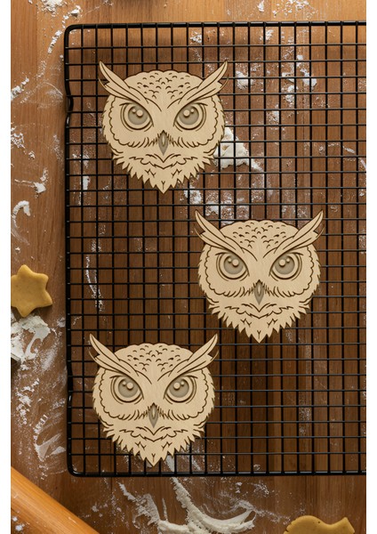 Baykuş Kurabiye Kalıbı, Hamur Şekillendirici, Bisküvi Kalıbı, Kolay Kesim Ucu fiyatları