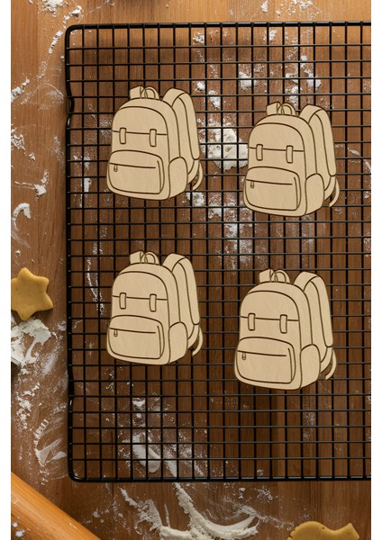 Okul Çantası Kurabiye Kalıbı, Hamur Şekillendirici, Bisküvi Kalıbı, Kolay Kesim Ucu fiyatları