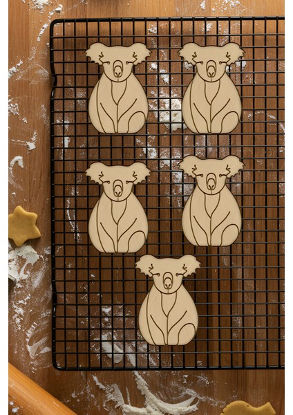Koala Kurabiye Kalıbı, Hamur Şekillendirici, Bisküvi Kalıbı, Kolay Kesim Ucu fiyatları
