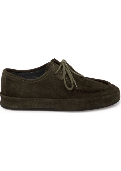 Yeşil Hakiki Deri Erkek Klasik Ayakkabı - E24S1AY57000-J86