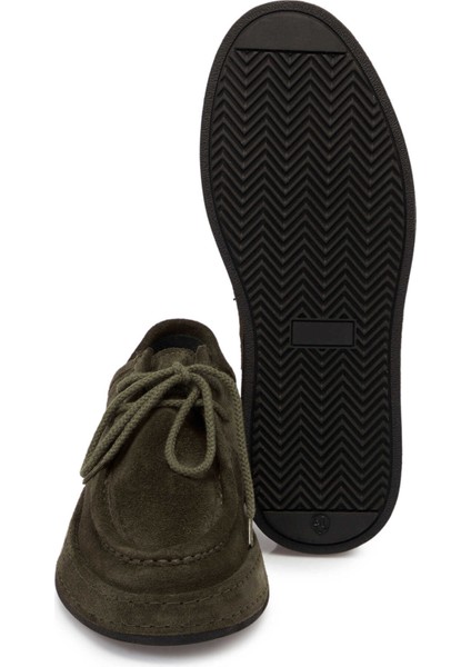 Yeşil Hakiki Deri Erkek Klasik Ayakkabı - E24S1AY57000-J86