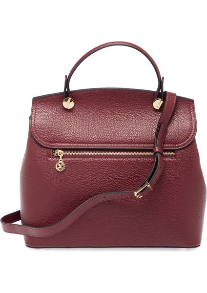 Bordo Hakiki Deri Kadın El Çantası - S25Y1BC79121-M71 modelleri