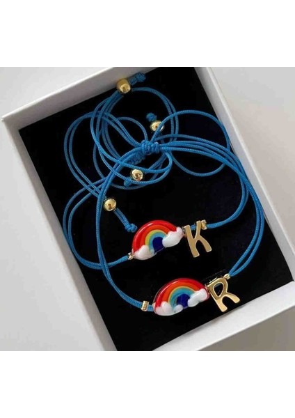 Murano Ip Gökkuşağı Bileklik 1 Adet